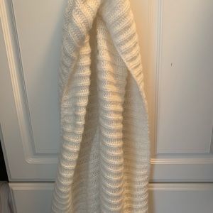 white infinity scarf